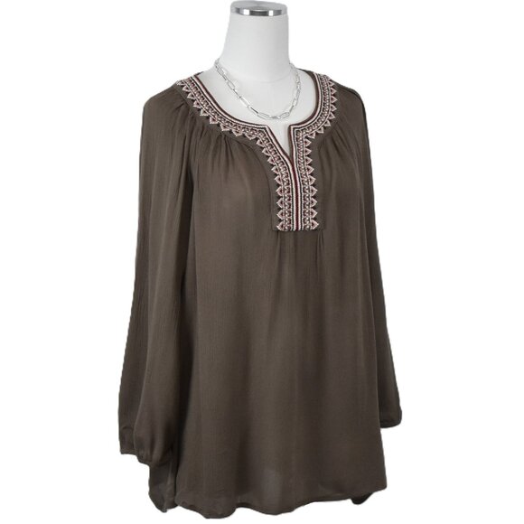 St. John's Bay Tops - St. Johns Bay Blouse Size XL